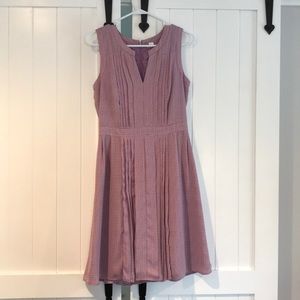 Pretty in purple dress